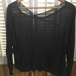 Forever 21 long sleeve crop top